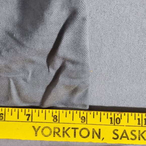 Crude Workwear Pants men's sz W34/L38 grey extra long flame resistant NWT - Picture 16 of 16